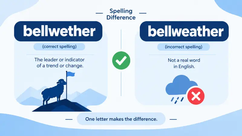 bellwether vs bellweather