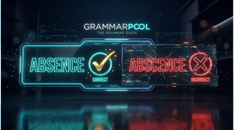 absence vs abscence