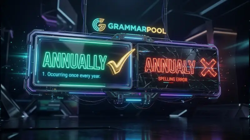 Annually vs Annualy