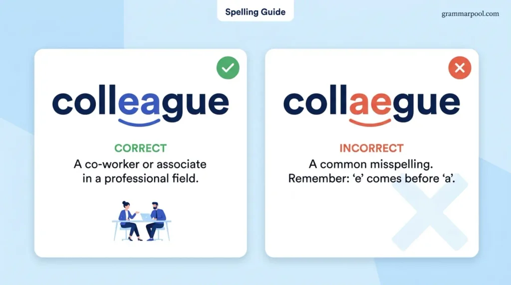 colleague vs collaegue