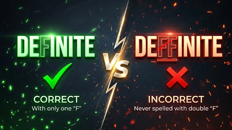 definite vs deffinite