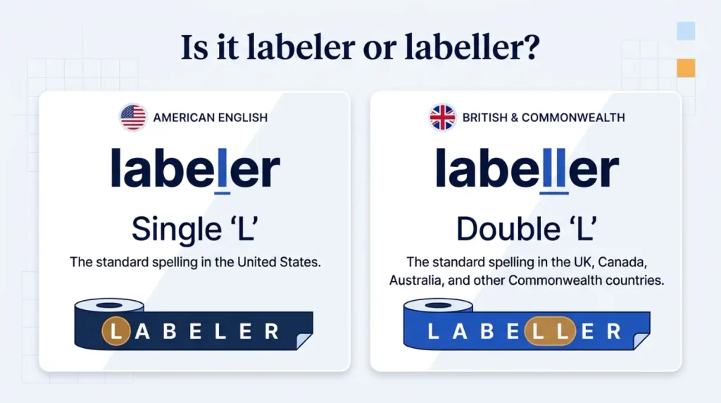 labeler vs labeller